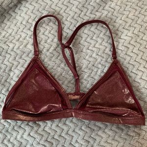 Pink bralette size medium